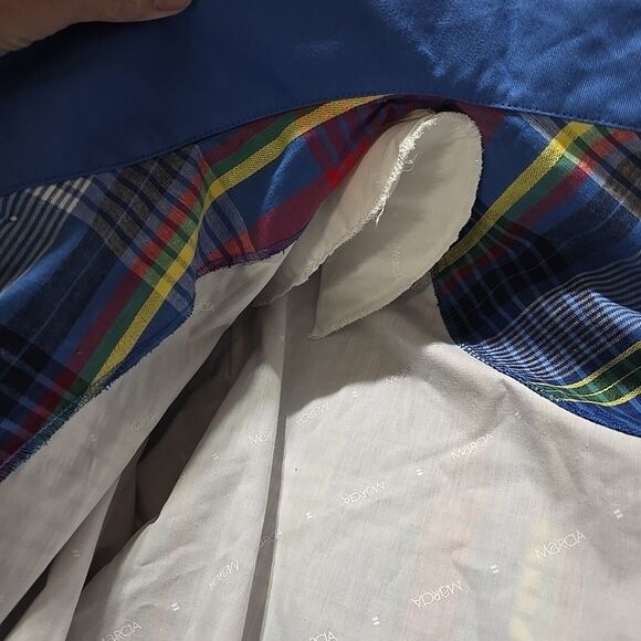 VTG Colorful Zip Jacket Coat SzM Marcia Removable Hood Dopamine Playful Kidcore - Picture 8 of 14